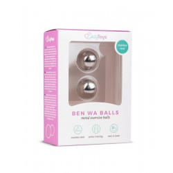 Easytoys Ben Wa Ballen 19 mm - Zilverkleurig