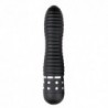 Mini Vibrator Geribbeld - Zwart