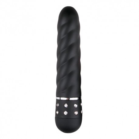 Mini Vibrator Gedraaid - Zwart