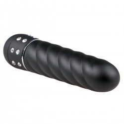 Mini Vibrator Gedraaid - Zwart