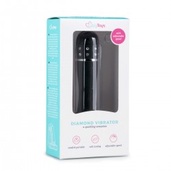 Mini Vibrator Gelinieerd - Zwart