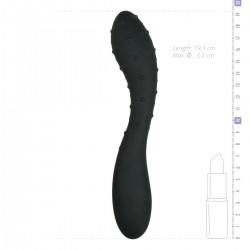 Dildo Met Noppen - Zwart