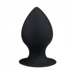 Ronde buttplug - S - Zwart