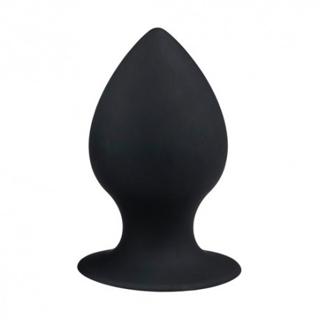 Ronde Buttplug - M - Zwart