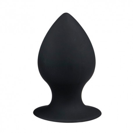 Ronde Buttplug - L - Zwart