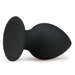 Ronde Buttplug - M - Zwart