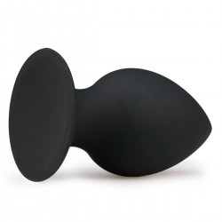 Ronde Buttplug - L - Zwart